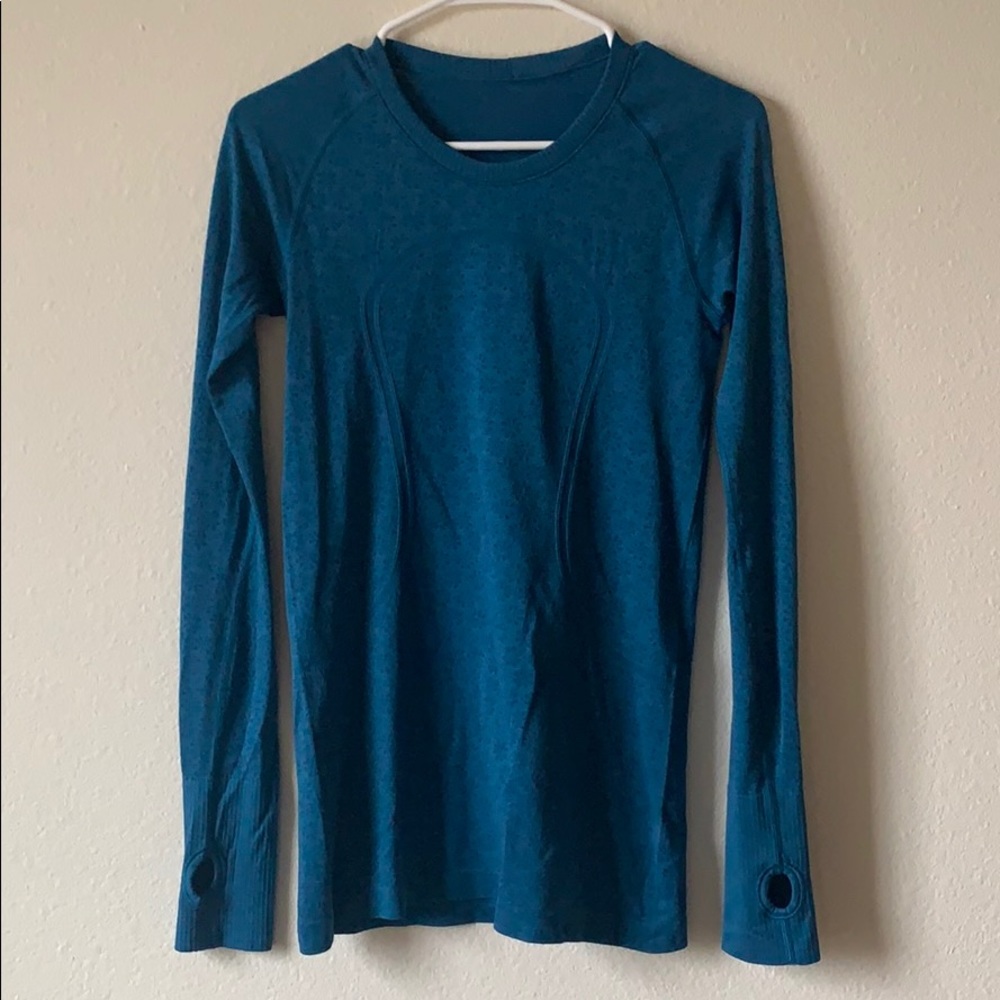Teal Lululemon Longsleeve